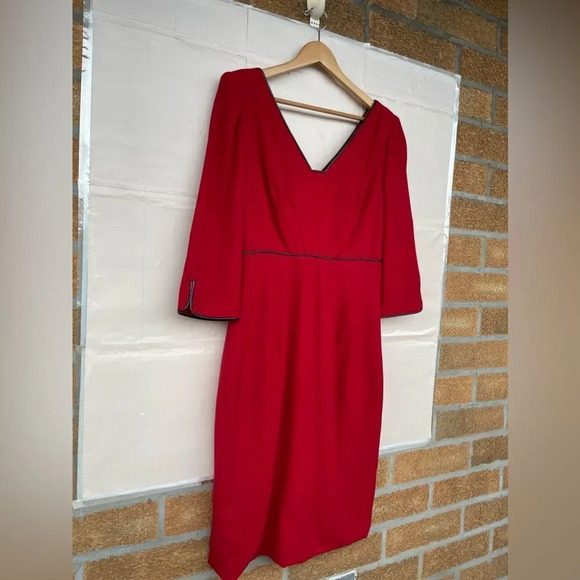 Lourdes Chávez red dress size 10 - Picture 7 of 15